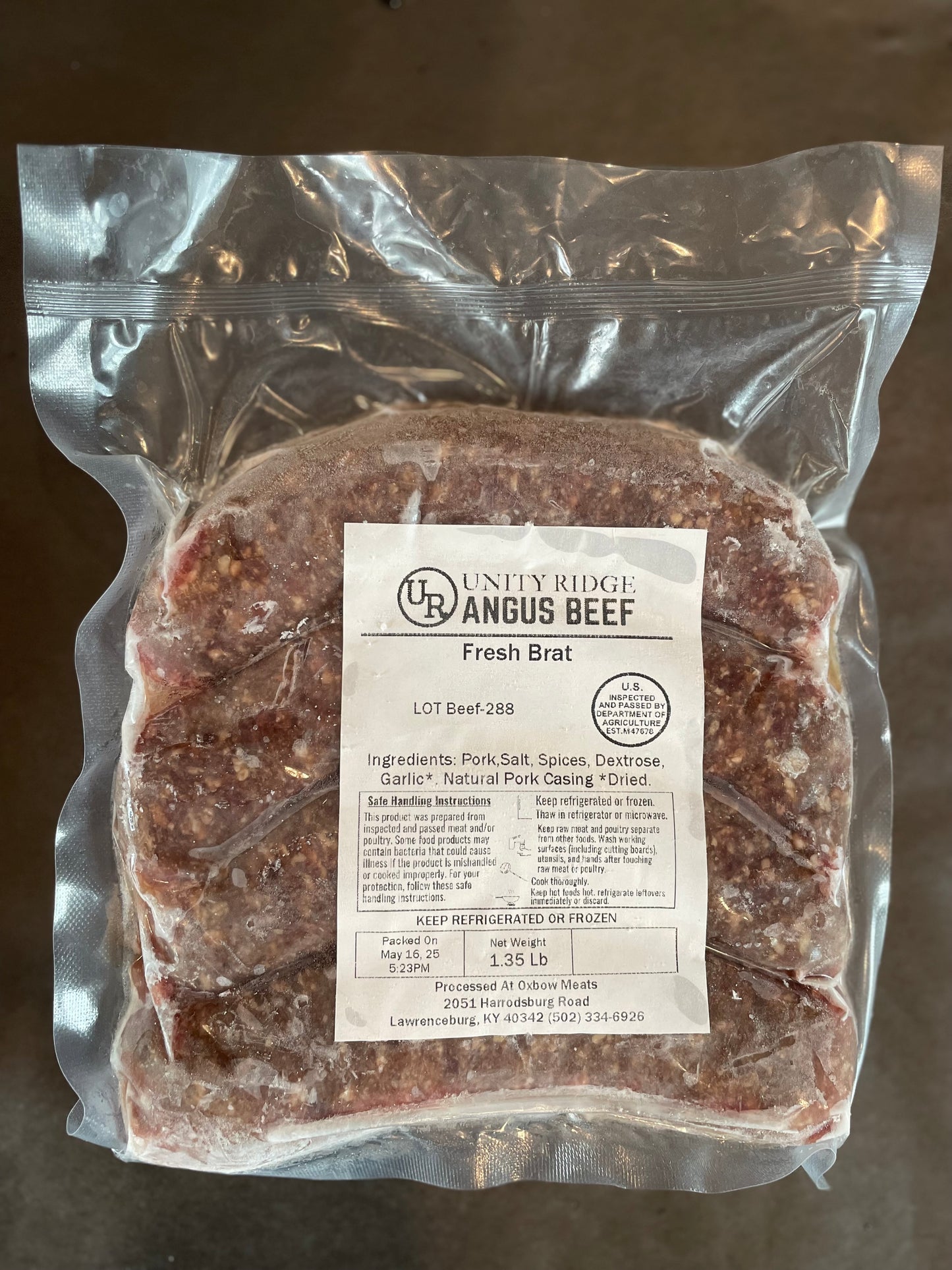 Beef Brats