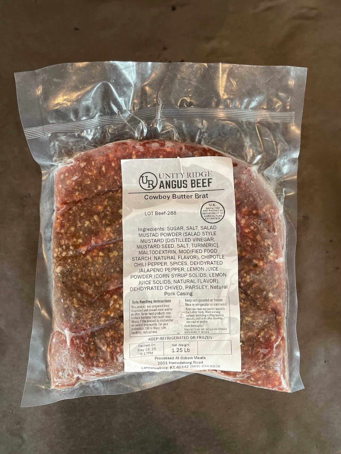 Beef Brats